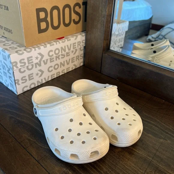 White Crocs - Picture 3 of 3